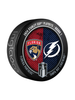 NHL 2024 Round 1 Playoffs Match-Up Florida Panthers vs Tampa Bay Lightning Souvenir Collector Puck