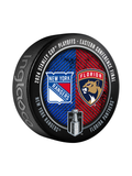 NHL 2024 Round 3 Playoffs Match-Up Florida Panthers vs New York Rangers Souvenir Collector Puck