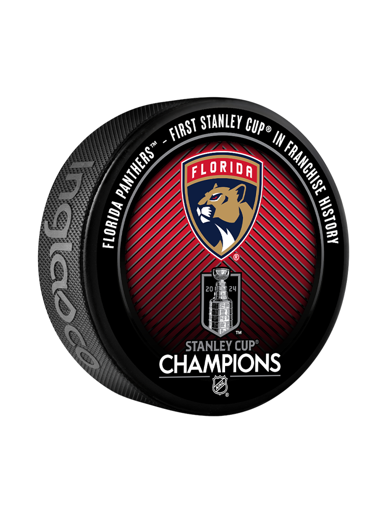 NHL 2024 Florida Panthers Stanley Cup Champions Souvenir Collector Puck