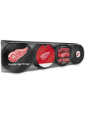 NHL Detroit Red Wings Souvenir Hockey Puck Collector's 4-Pack