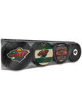 NHL Minnesota Wild Souvenir Hockey Puck Collector's 4-Pack