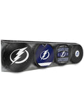 NHL Tampa Bay Lightning Souvenir Hockey Puck Collector's 4-Pack