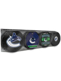 NHL Vancouver Canucks Souvenir Hockey Puck Collector's 4-Pack