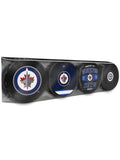 NHL Winnipeg Jets Souvenir Hockey Puck Collector's 4-Pack