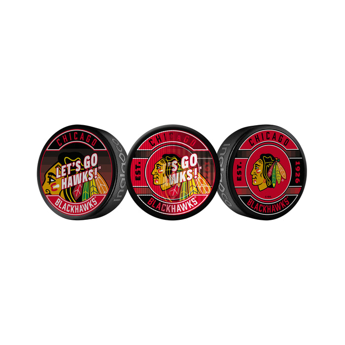 NHL Chicago Blackhawks Lenticular Insert Design Box