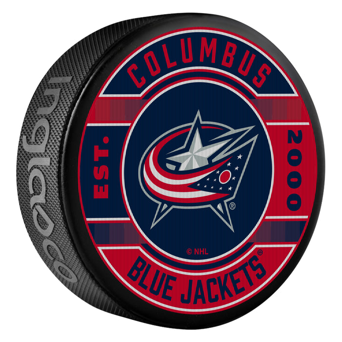 NHL Columbus Blue Jackets Lenticular Insert Design Box