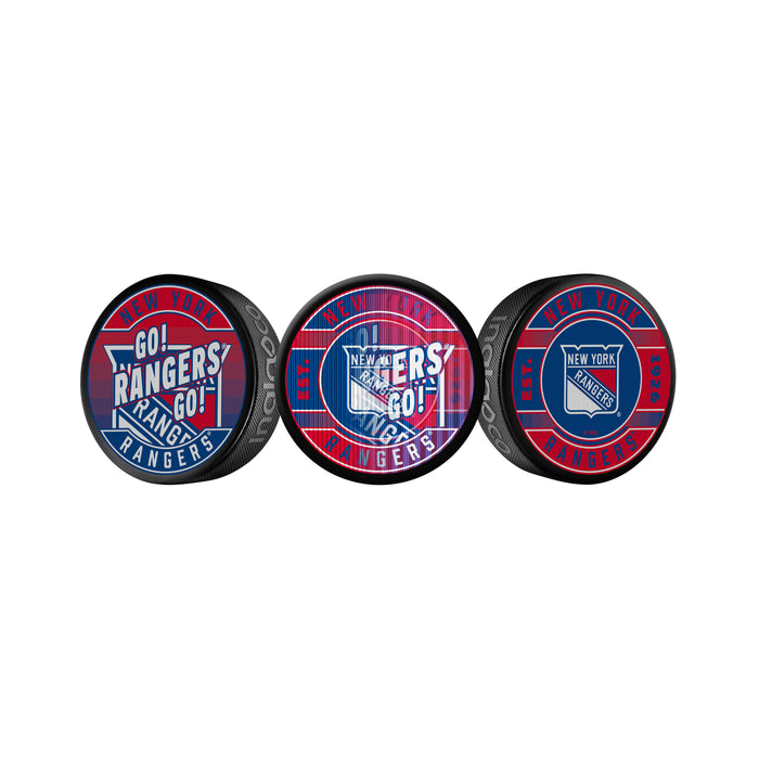 NHL New York Rangers Lenticular Insert Design Box