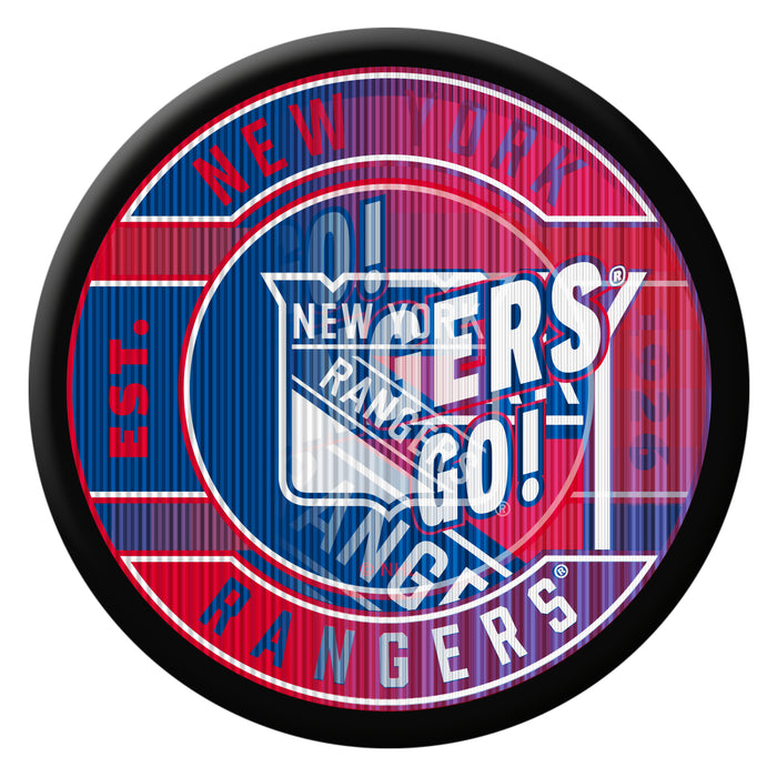 NHL New York Rangers Lenticular Insert Design Box