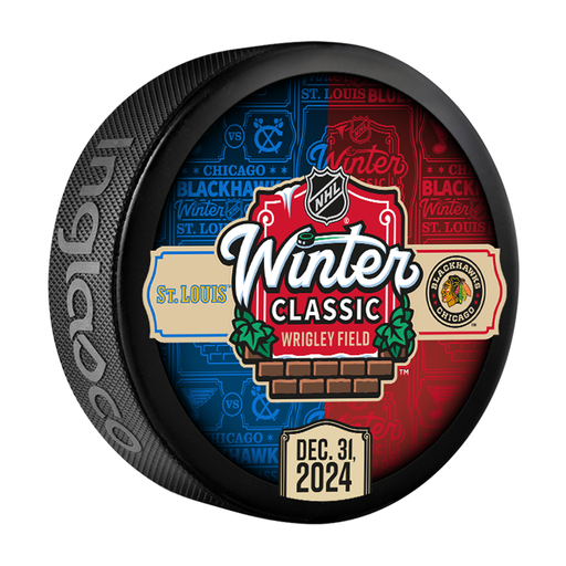 2025 NHL Winter Classic Match-Up Souvenir Collectors Puck