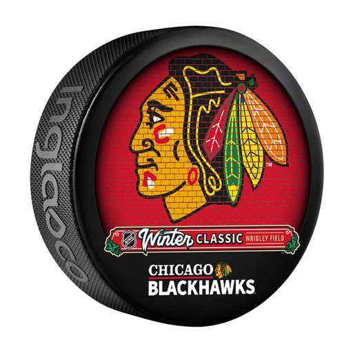 2025 NHL Winter Classic Chicago Blackhawks Souvenir Collectors Puck