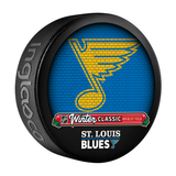NHL 2025 Winter Classic St. Louis Blues Souvenir Collectors Puck