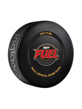 ECHL Indy Fuel 2024-25 Official Game Hockey Puck In Cube