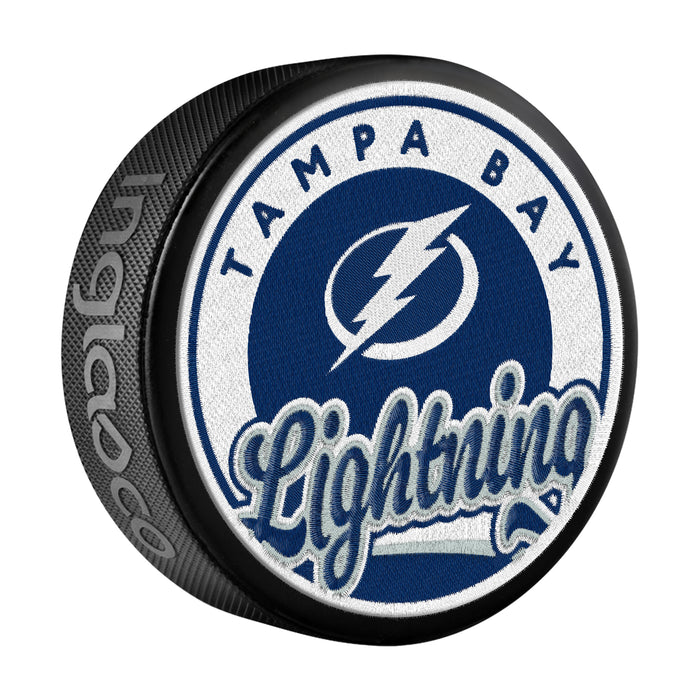 NHL Tampa Bay Lightning Embroidered Patch Insert Design Box