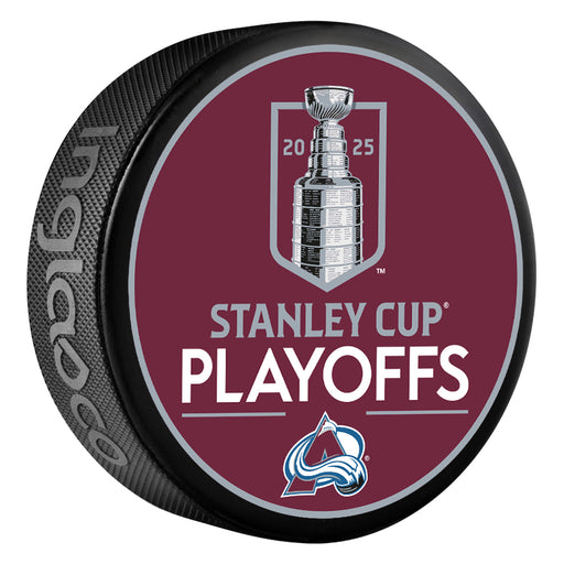 NHL Colorado Avalanche 2025 Stanley Cup Playoffs Souvenir Collector Hockey Puck