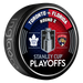 NHL 2025 Round 2 Playoffs Toronto Maple Leafs vs Florida Panthers Collector Puck