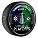 NHL 2025 Round 2 Playoffs Winnipeg Jets vs Dallas Stars Collector Puck