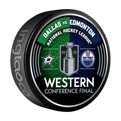 NHL 2025 Round 3 Playoffs Dallas Stars vs Edmonton Oilers Collector Puck