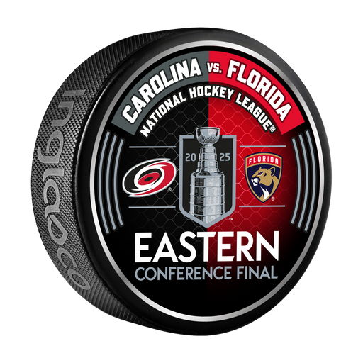 NHL 2025 Round 3 Playoffs Florida Panthers vs Carolina Hurricanes Collector Puck