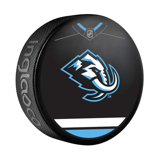NHL Utah Mammoth  Jersey Design Logo Souvenir Collector Hockey Puck