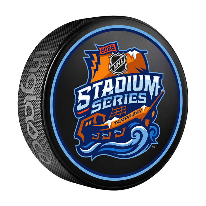 NHL 2026 Stadium Series Tampa Bay Souvenir Puck