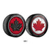 Hockey Canada Connor McDavid Team Canada player puck side 2 with red and white maple leaf jersey panels