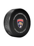 NHL Florida Panthers Officially Licensed 2023-2024 Team Game Puck Design In Cube - New Fan Blue