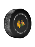 <transcy>Rondelle de hockey officielle des Blackhawks de Chicago de la LNH en cube - Nouveau fan rose</transcy>
