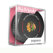 NHL Chicago Blackhawks Officially Licensed 2023-2024 Team Game Puck Design In Cube - New Fan Pink