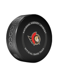 NHL Ottawa Senators Officially Licensed 2023-2024 Team Game Puck Design In Cube - New Fan Pink