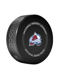 <transcy>Rondelle de hockey officielle de l'Avalanche du Colorado de la LNH en cube - Bleu nouveau fan</transcy>