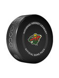 NHL Minnesota Wild Officially Licensed 2023-2024 Team Game Puck Design In Cube - New Fan Pink