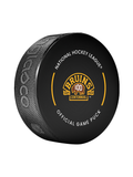 Concept officiel de rondelle de match des Boston Bruins de la LNH 2023-24 en cube