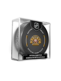 Concept officiel de rondelle de match des Boston Bruins de la LNH 2023-24 en cube