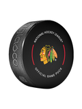 NHL Chicago Blackhawks 2023-24 Official Game Hockey Puck In Cube