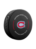 Concept officiel de rondelle de match des Montreal Canadiens de la LNH 2023-24 en cube