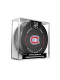 Concept officiel de rondelle de match des Montreal Canadiens de la LNH 2023-24 en cube