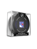 Concept officiel de rondelle de match des New York Rangers de la LNH 2023-24 en cube