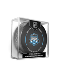 NHL Utah Hockey Club Officially Licensed 2024-25 Inaugural Season Team Game Hockey Puck Design- In Cube