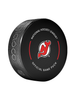 NHL New Jersey Devils Officially Licensed 2024-25 Team Game Hockey Puck Design- In Cube