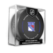 NHL New York Rangers Officially Licensed 2024-25 Team Game Hockey Puck Design- In Cube
