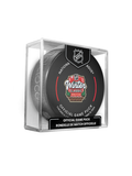 2025 NHL Winter Classic Official Game Puck Design- in Cube