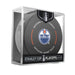 NHL Edmonton Oilers 2025 Official Playoffs Game Hockey Puck Design In Cube