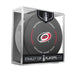 NHL Carolina Hurricanes 2025 Official Playoffs Game Hockey Puck Design In Cube