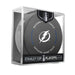NHL Tampa Bay Lightning 2025 Official Playoffs Game Hockey Puck Design In Cube