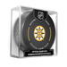 NHL Boston Bruins Officially Licensed 2025-2026 Game Puck Design In Cube