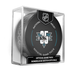 NHL San Jose Sharks 35th Anniversary Officially Licensed 2025-2026 Game Puck Design In Cube