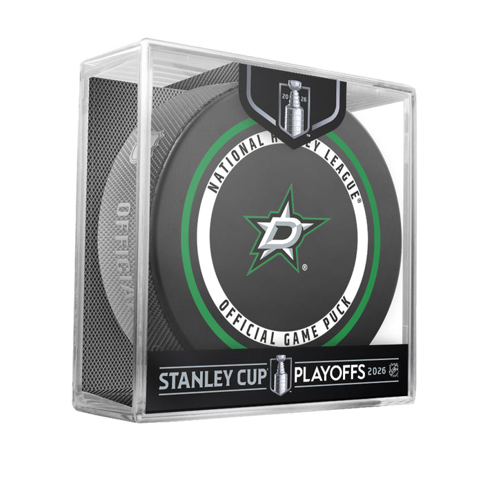 NHL Playoffs 2026 Game Puck 960T  Hs Cube R1/2 Dallas Stars