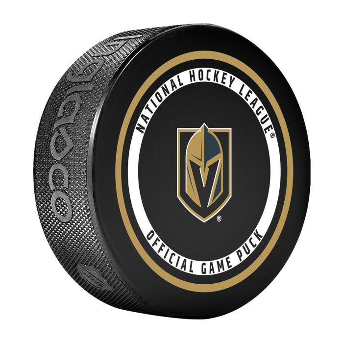 NHL Playoffs 2026 Game Puck 960T  Hs Cube R1/2 Vegas Golden Knights