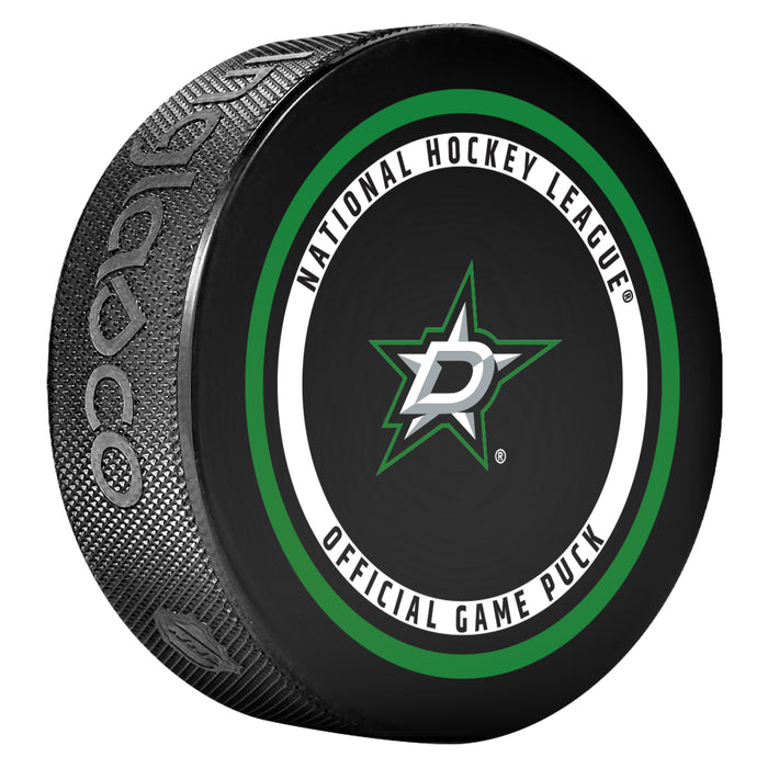 NHL Dallas Stars Official  2026-2027 Game Puck 960T In Cube