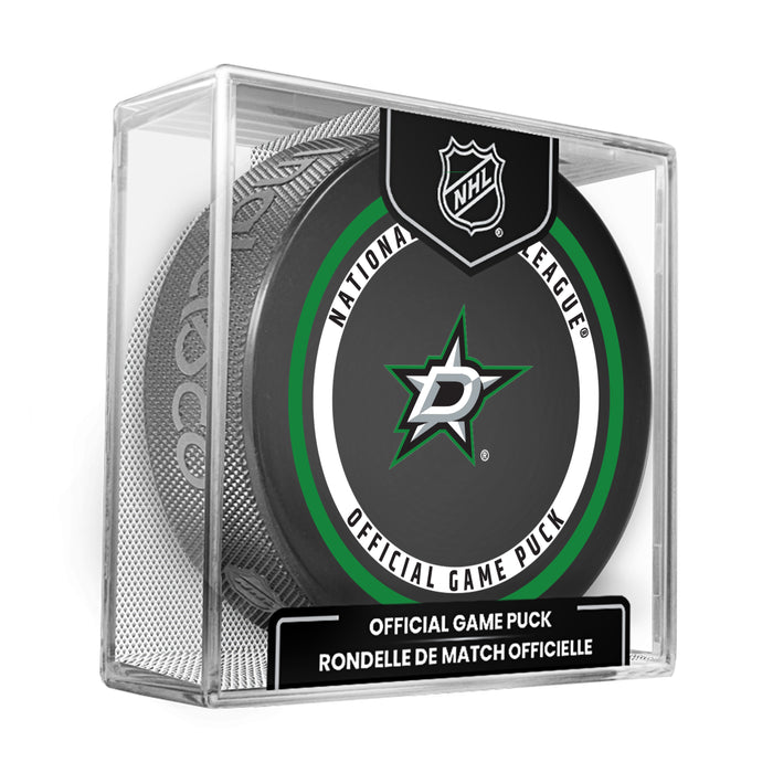NHL Dallas Stars Official  2026-2027 Game Puck 960T In Cube
